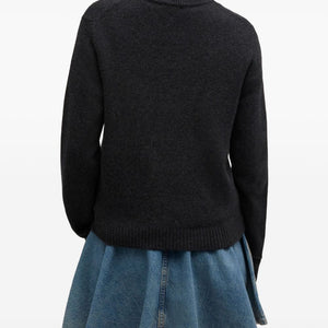 GANNI Sweaters BLACK