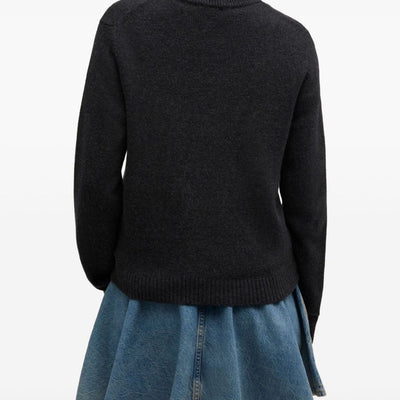 GANNI Sweaters BLACK