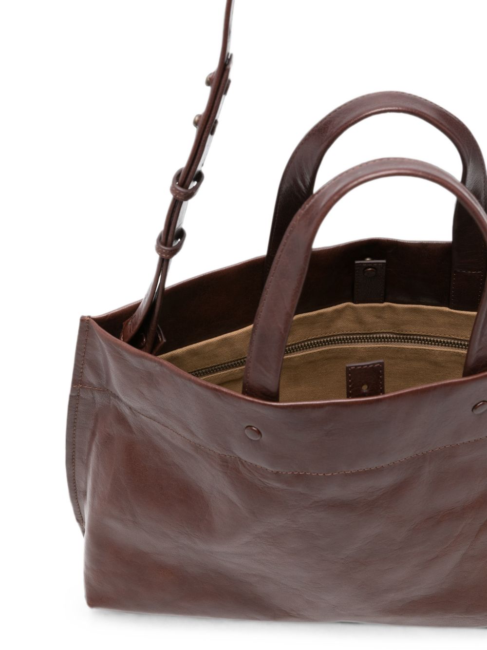 Lihann George Elli Leather Tote