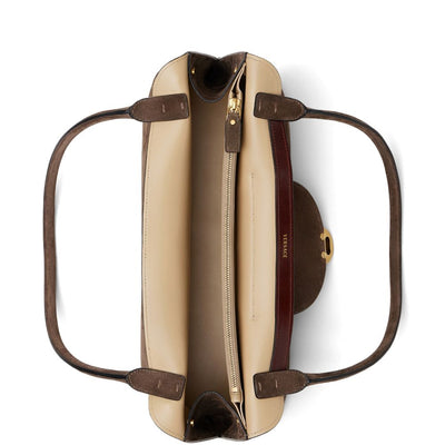 Versace Vivian Medium Suede Shoulder Bag