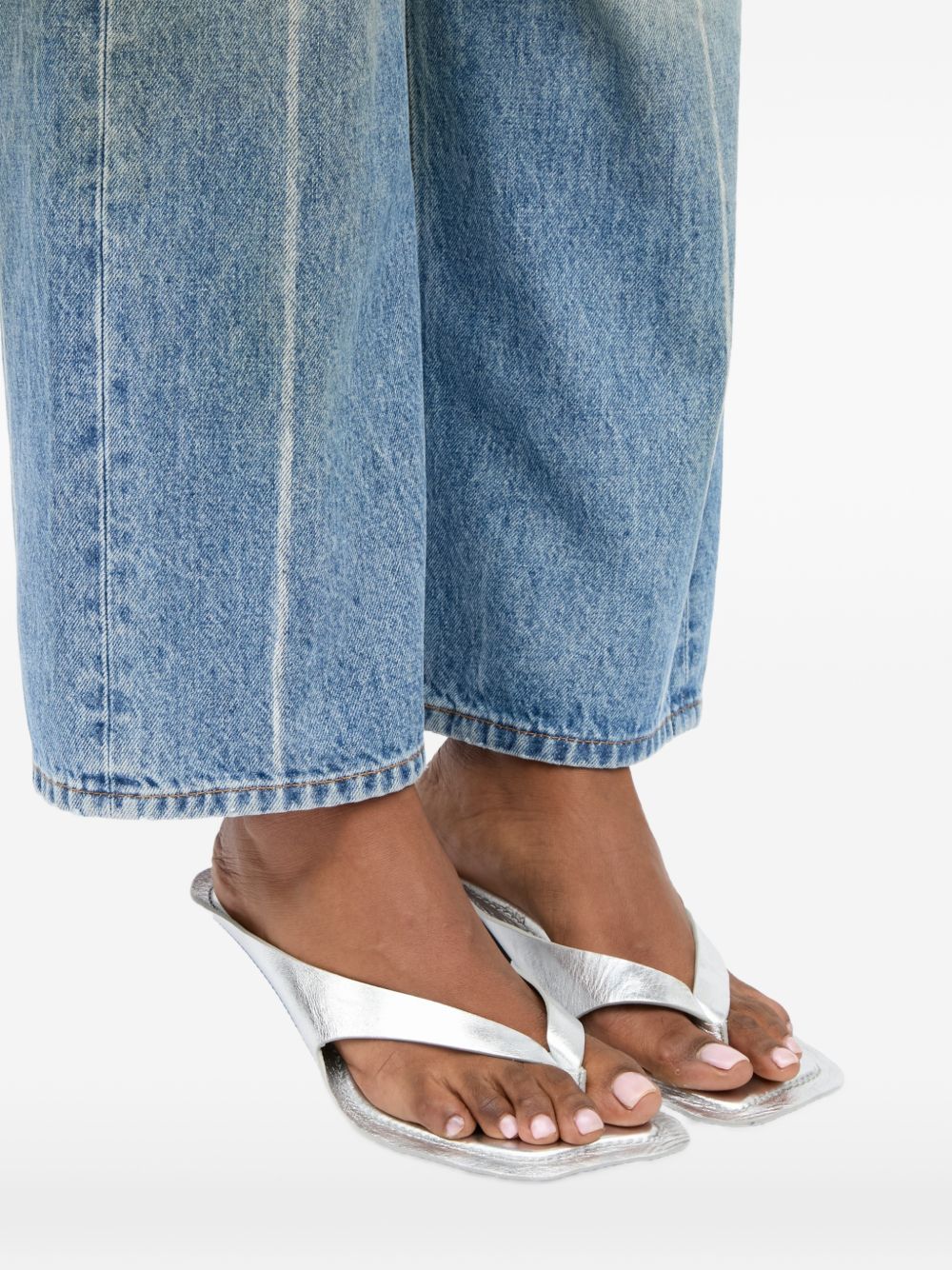 MM6 Maison Margiela Sandals SILVER