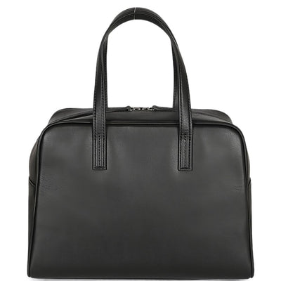 Mizuiro Medium Leather Boston Bag