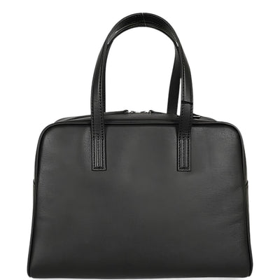 Mizuiro Medium Leather Boston Bag
