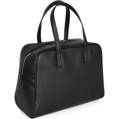 Mizuiro Medium Leather Boston Bag