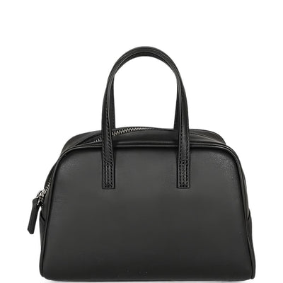 Mizuiro Mini Leather Boston Bag