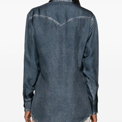 Pierre Louis Mascia Shirts NAVY