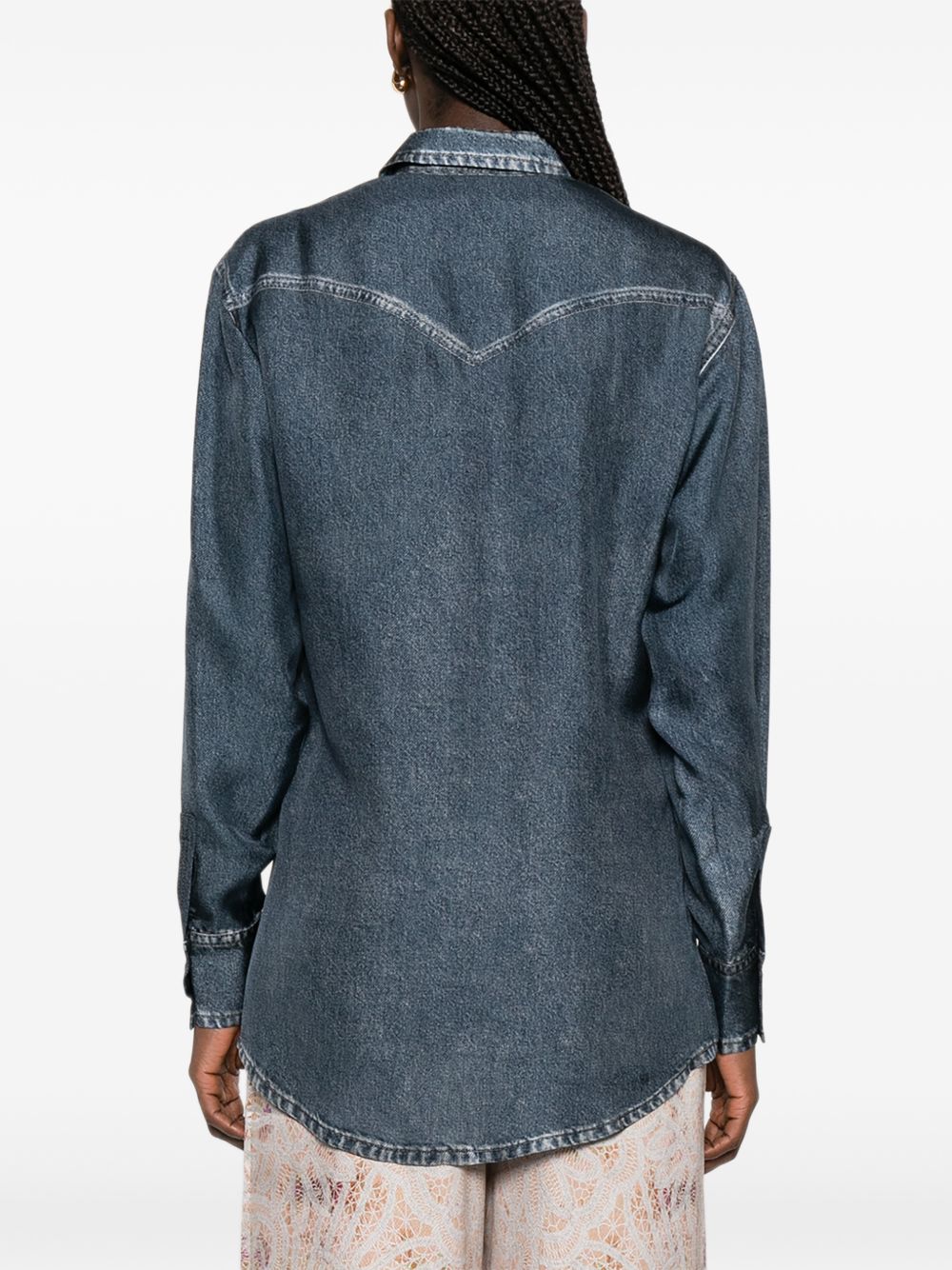 Pierre Louis Mascia Shirts NAVY