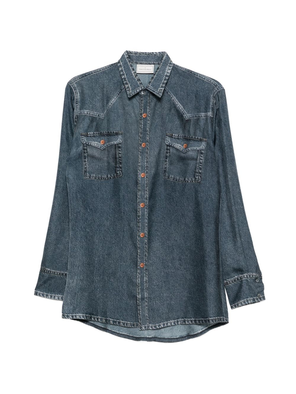 Pierre Louis Mascia Shirts NAVY