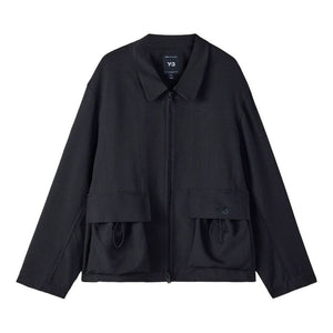 Y-3 Coats BLACK