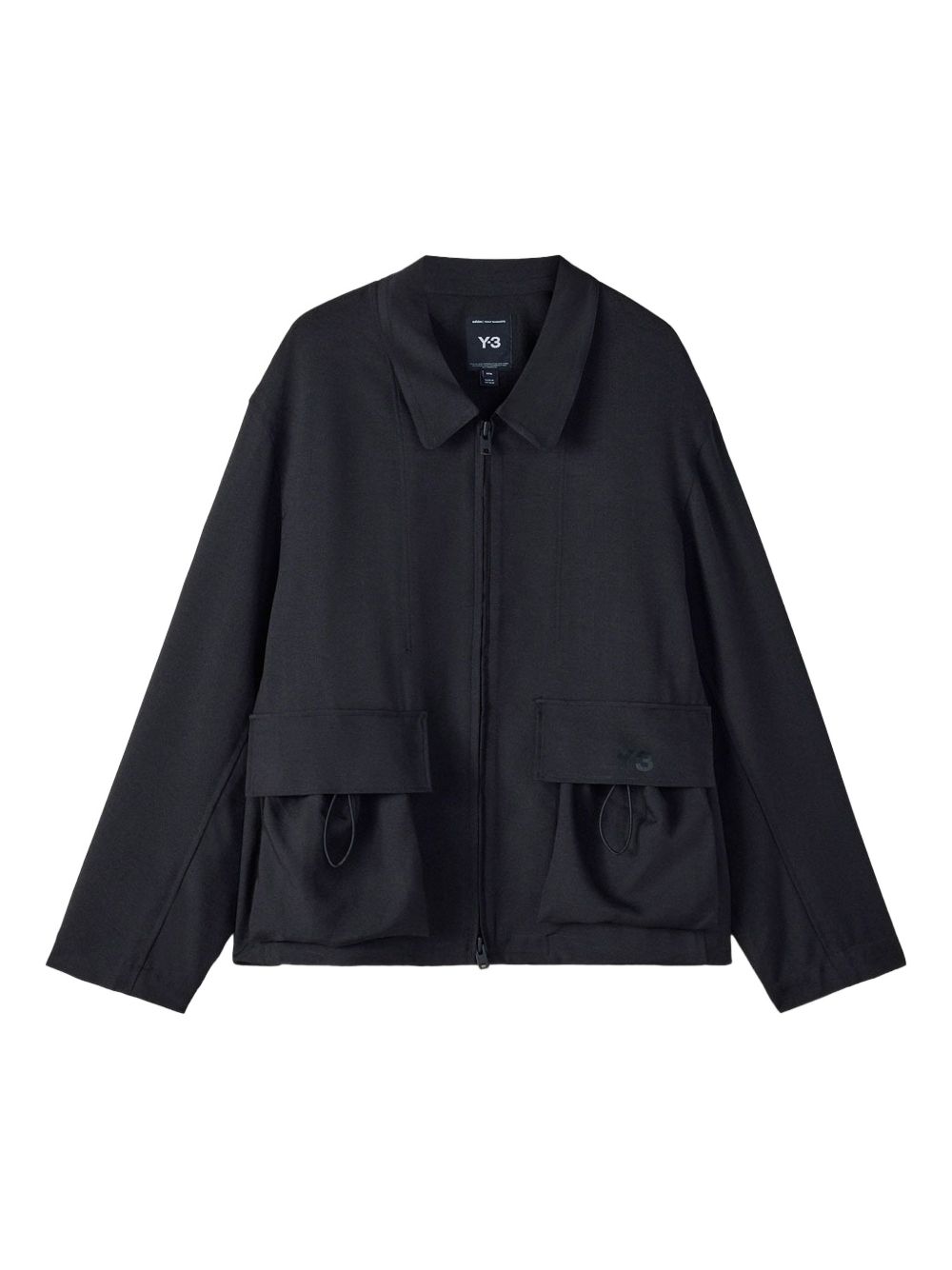 Y-3 Coats BLACK