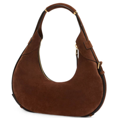 Moschino Suede Shoulder Bag