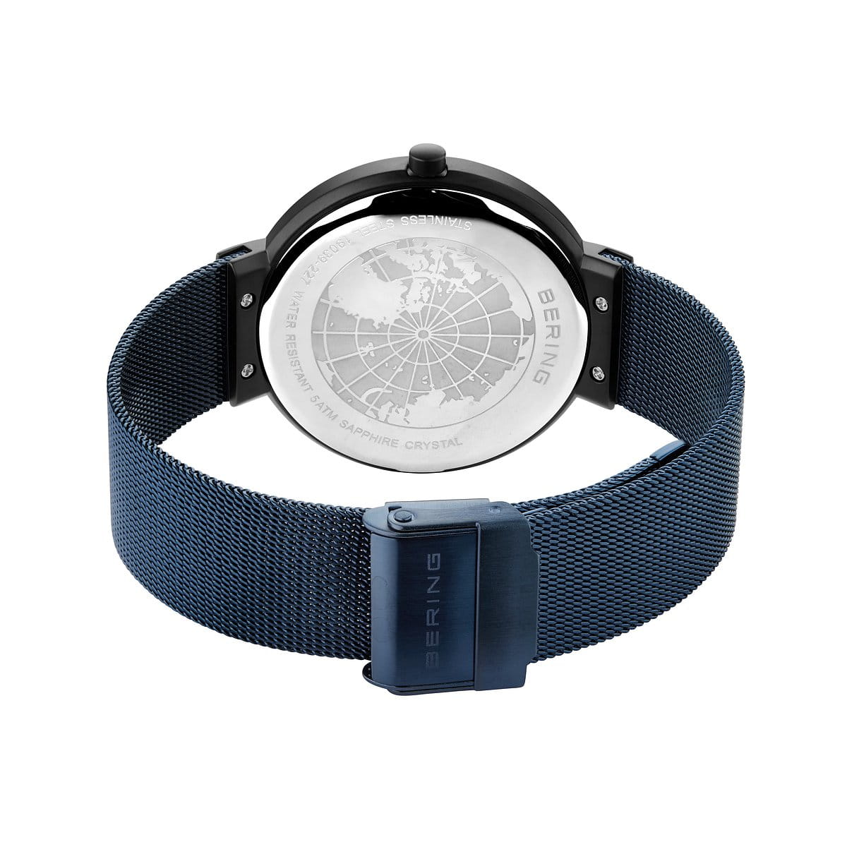 Bering Classic  Blue Dial Men 39mm