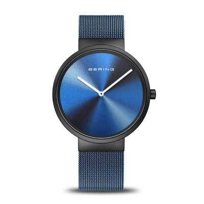 Bering Classic  Blue Dial Men 39mm