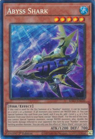 Abyss Shark - RA03-EN030 - Prismatic Collector's Rare - 1st Edition