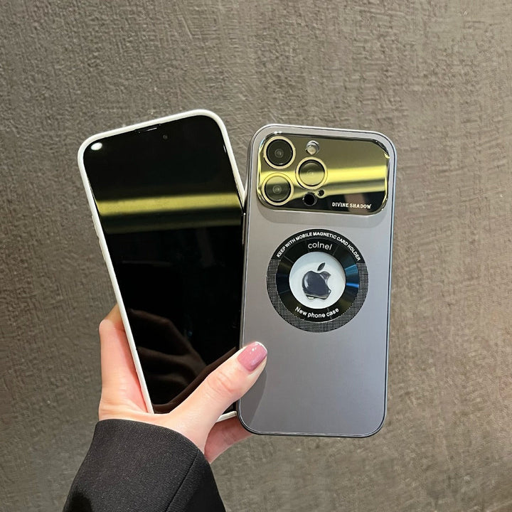 iPhone 14 Series Frosted Magnetic Suction Window Case