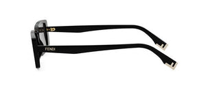 FENDI FE40164I 01A 53 SUNGLASSES