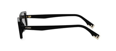 FENDI FE40164I 01A 53 SUNGLASSES