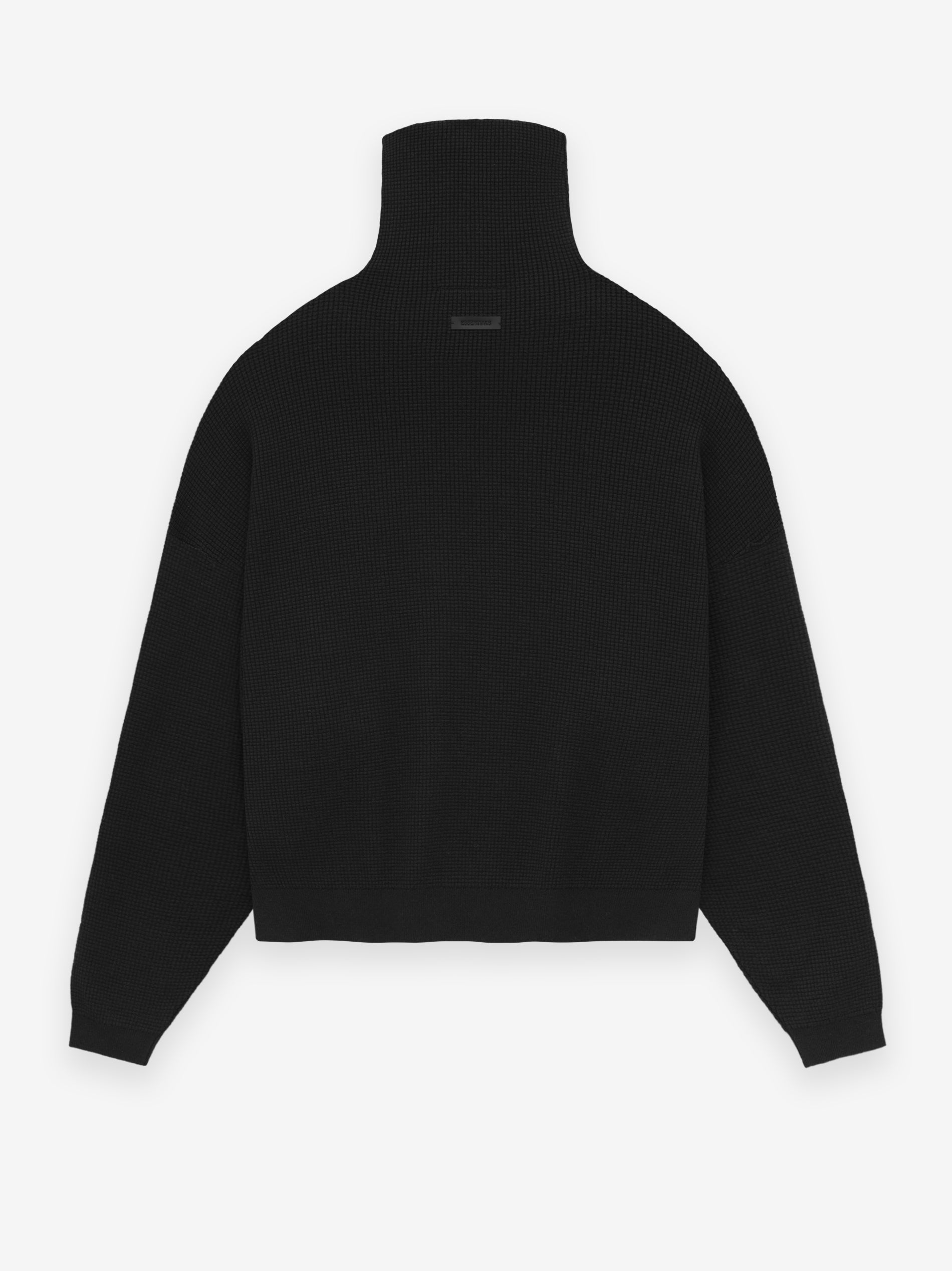 Waffle Turtleneck