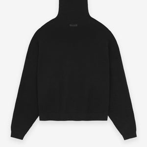 Womens Waffle Turtleneck