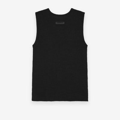 Womens Waffle Tank
