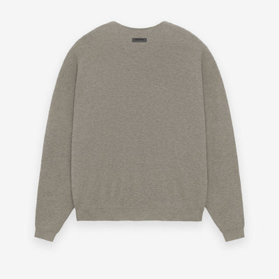 Waffle Crewneck Sweater