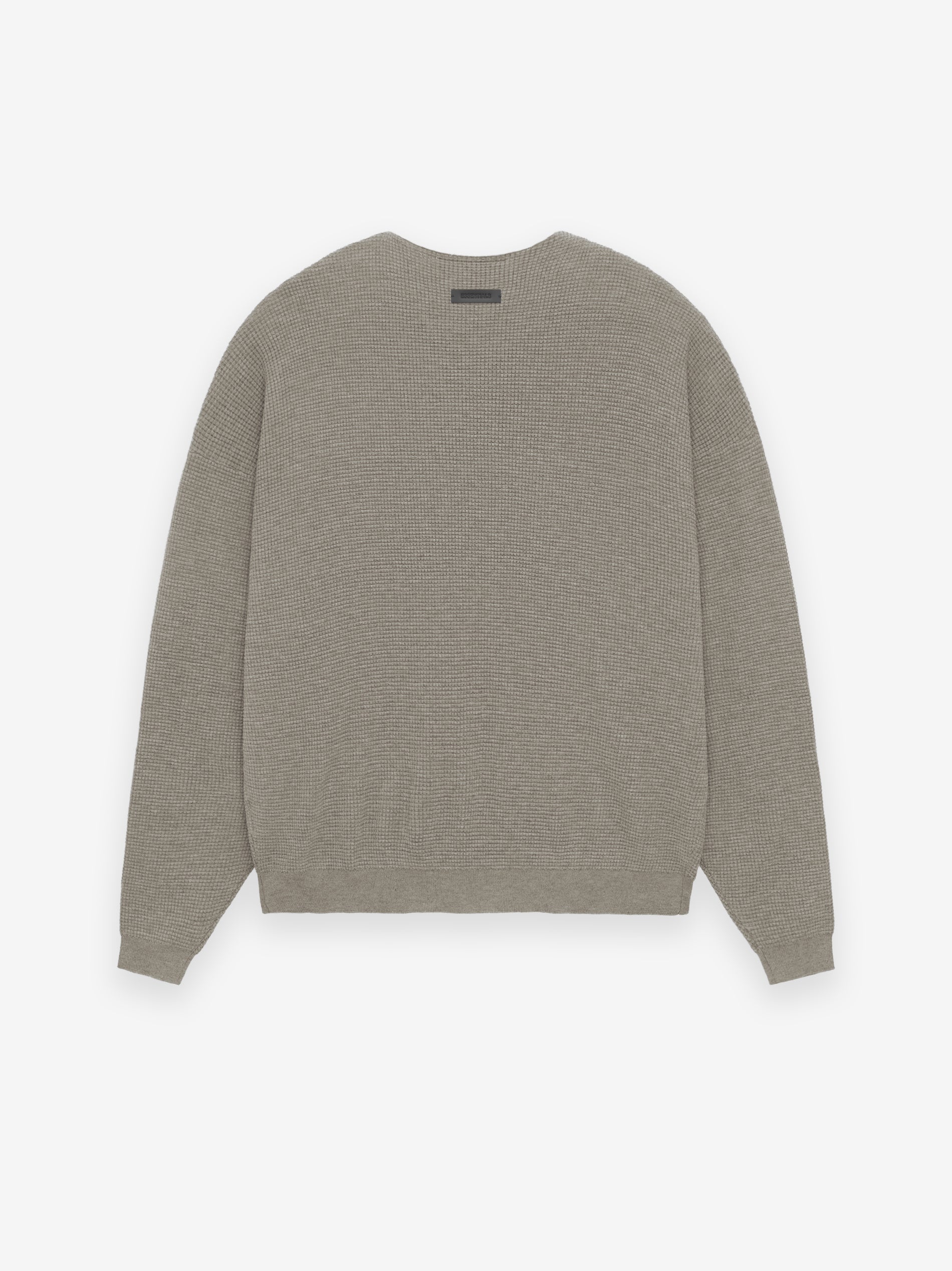 Waffle Crewneck Sweater