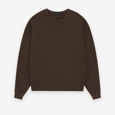 Waffle Crewneck Sweater