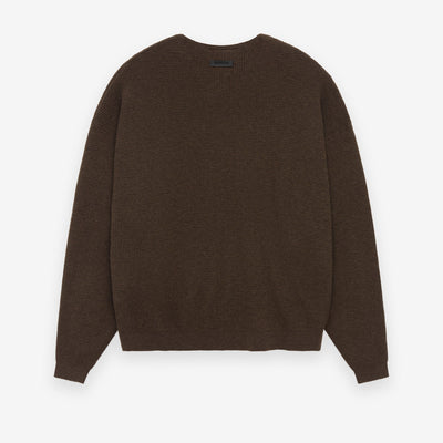 Waffle Crewneck Sweater