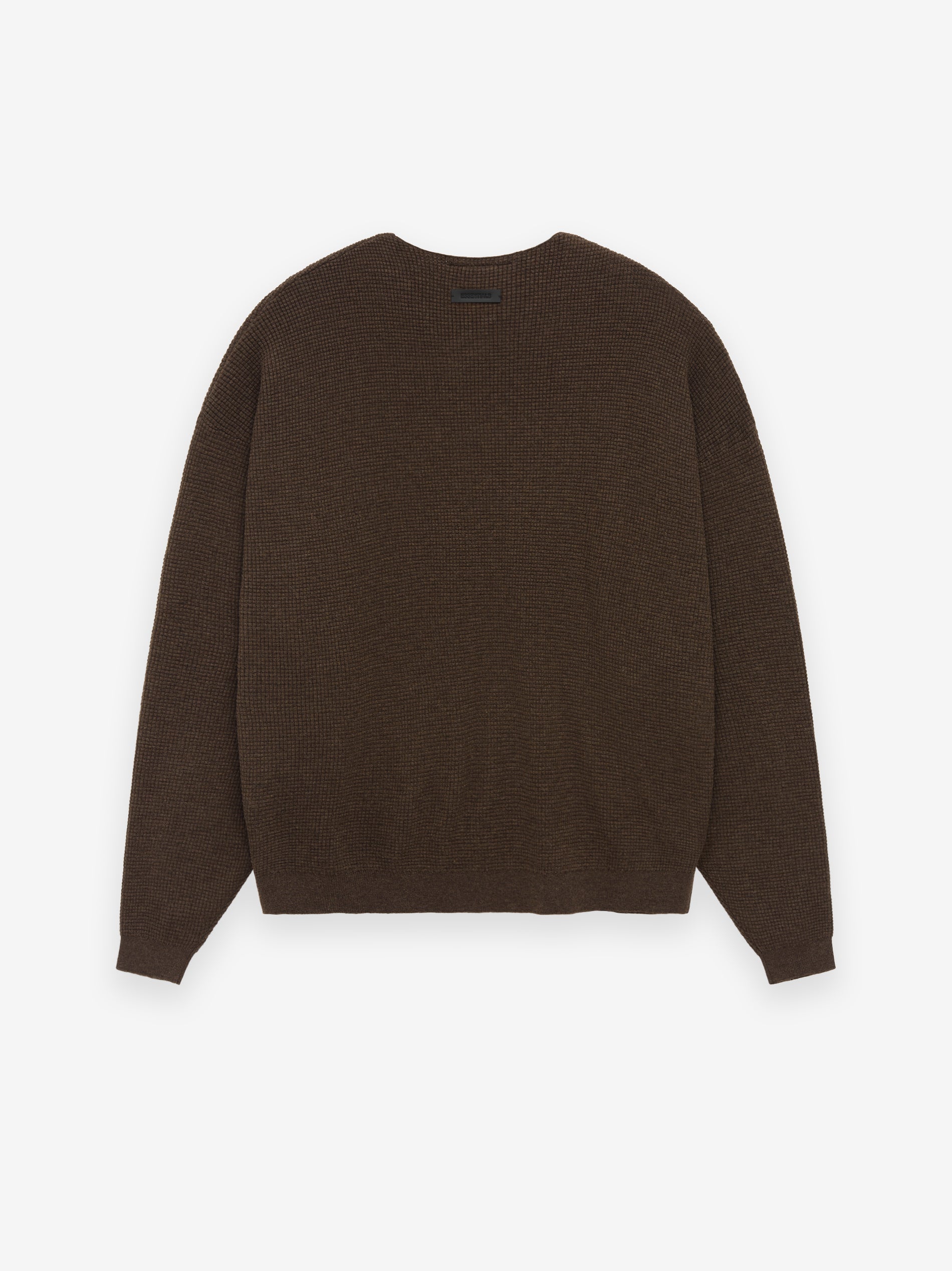 Waffle Crewneck Sweater