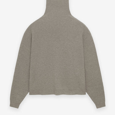 Waffle Turtleneck