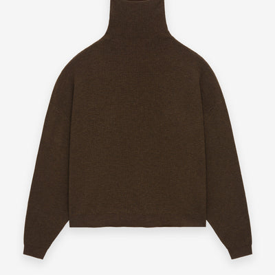 Waffle Turtleneck