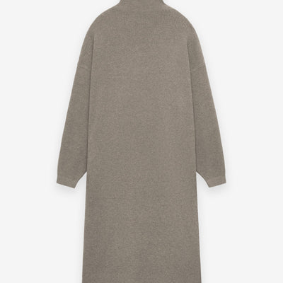 Women's Waffle Knit Turtleneck Dress
