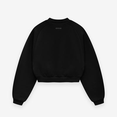 Women's Fleece Cropped Crewneck