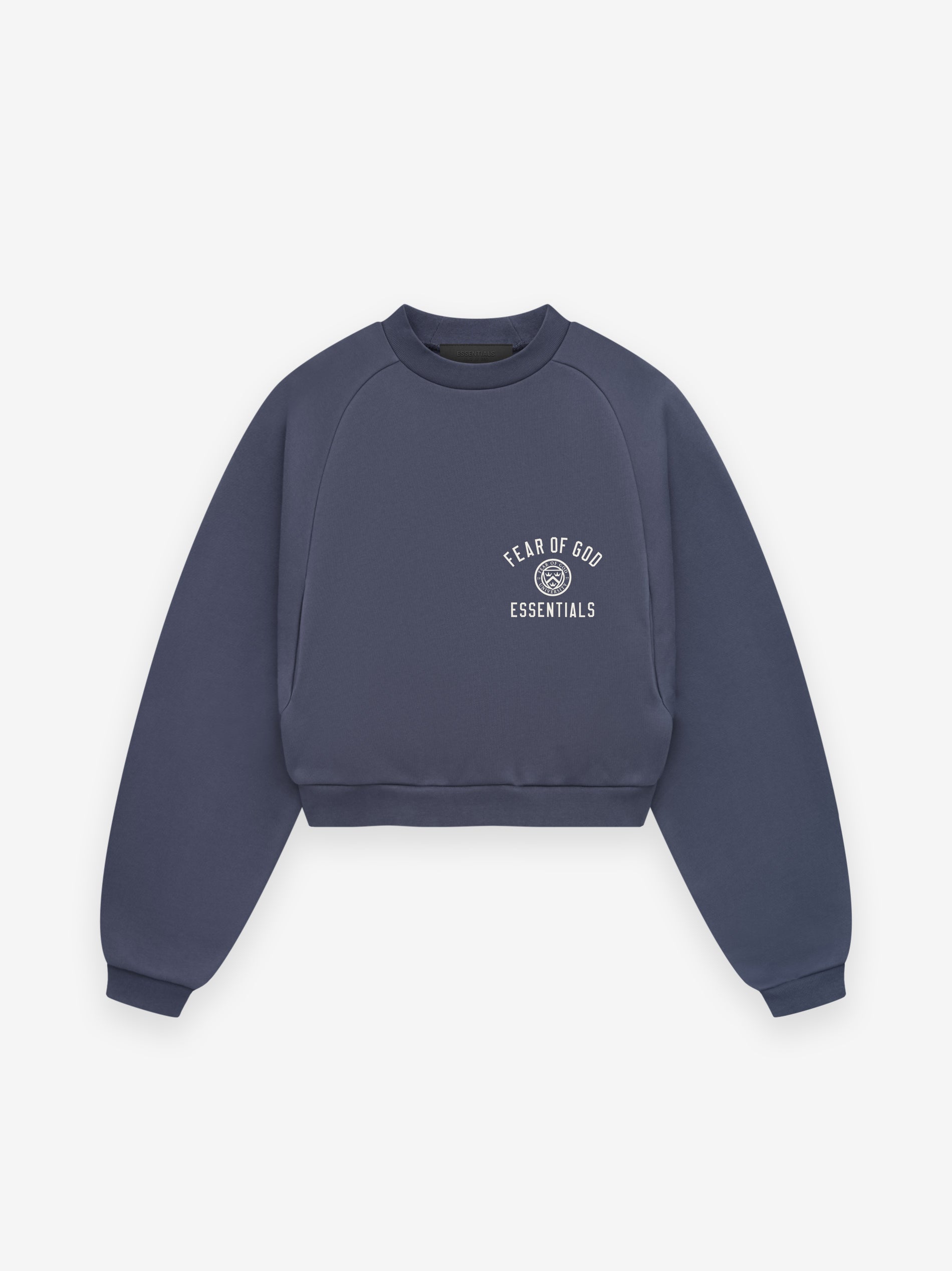Women's Fleece Cropped Crewneck
