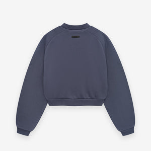 Women's Fleece Cropped Crewneck
