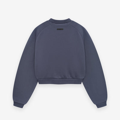 Women's Fleece Cropped Crewneck