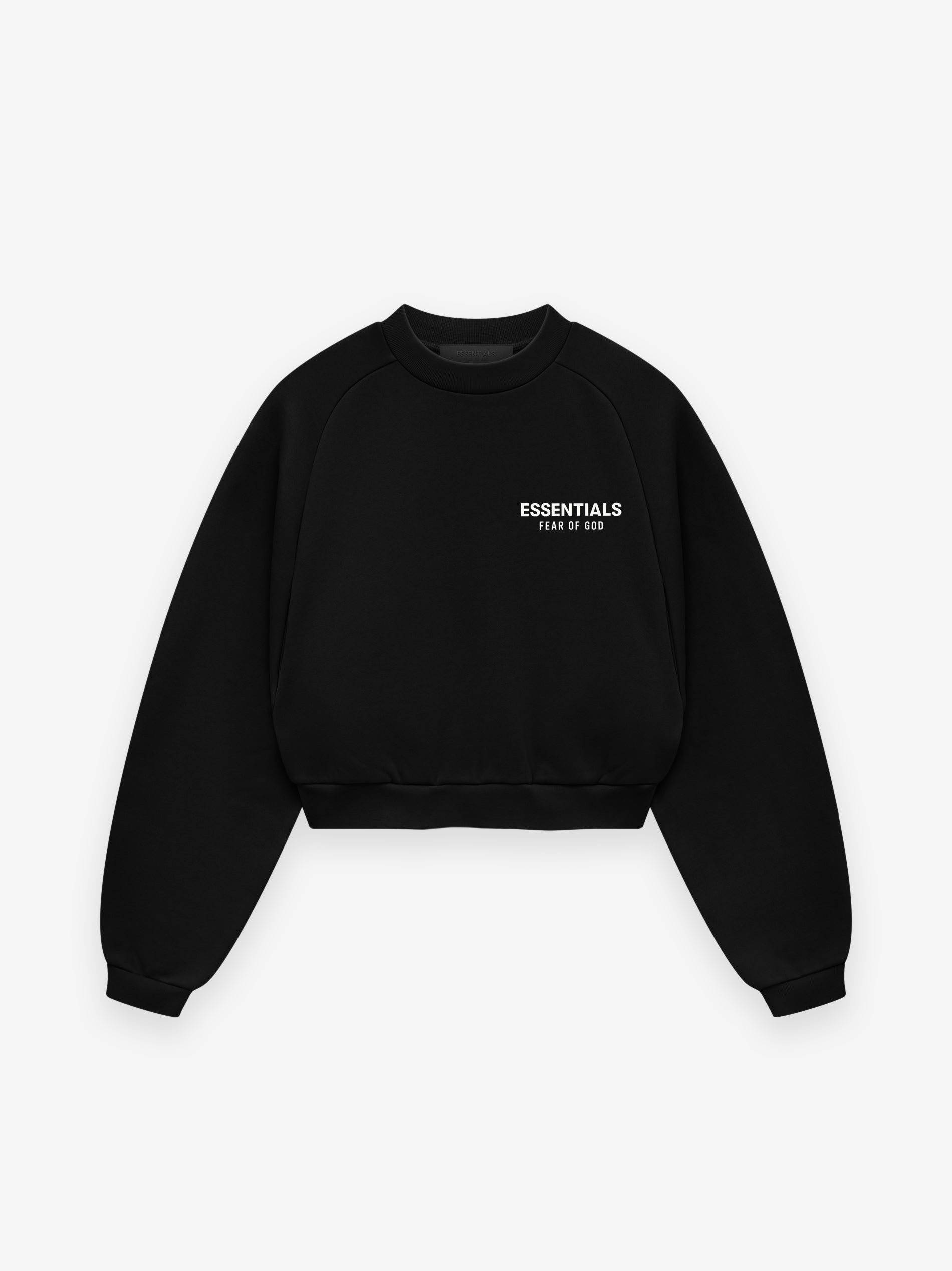 Women's Fleece Cropped Crewneck