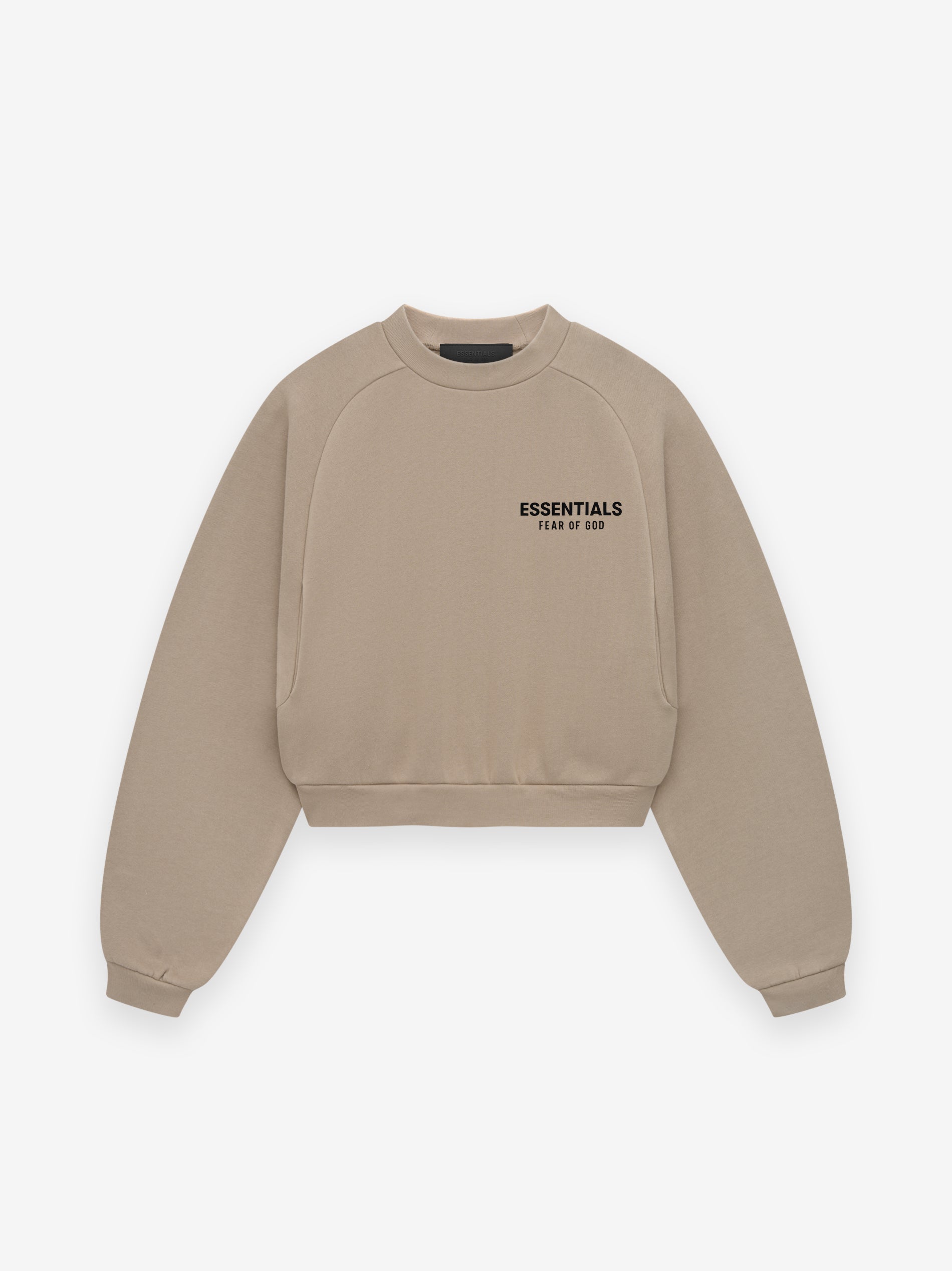 Women's Fleece Cropped Crewneck