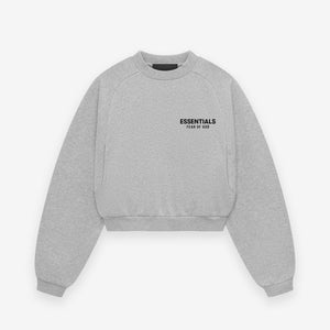 Women's Fleece Cropped Crewneck
