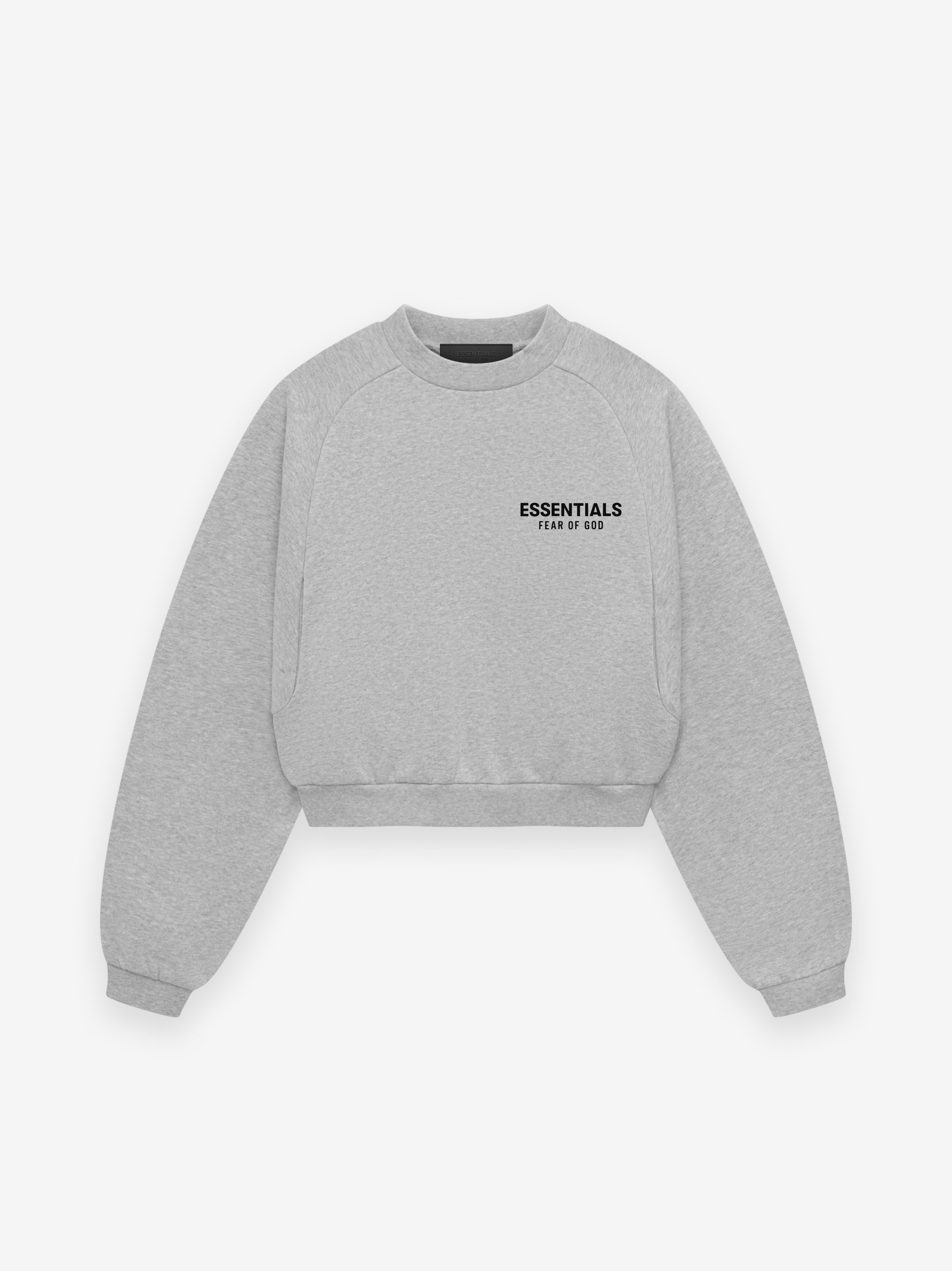 Women's Fleece Cropped Crewneck