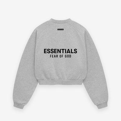 Women's Fleece Cropped Crewneck