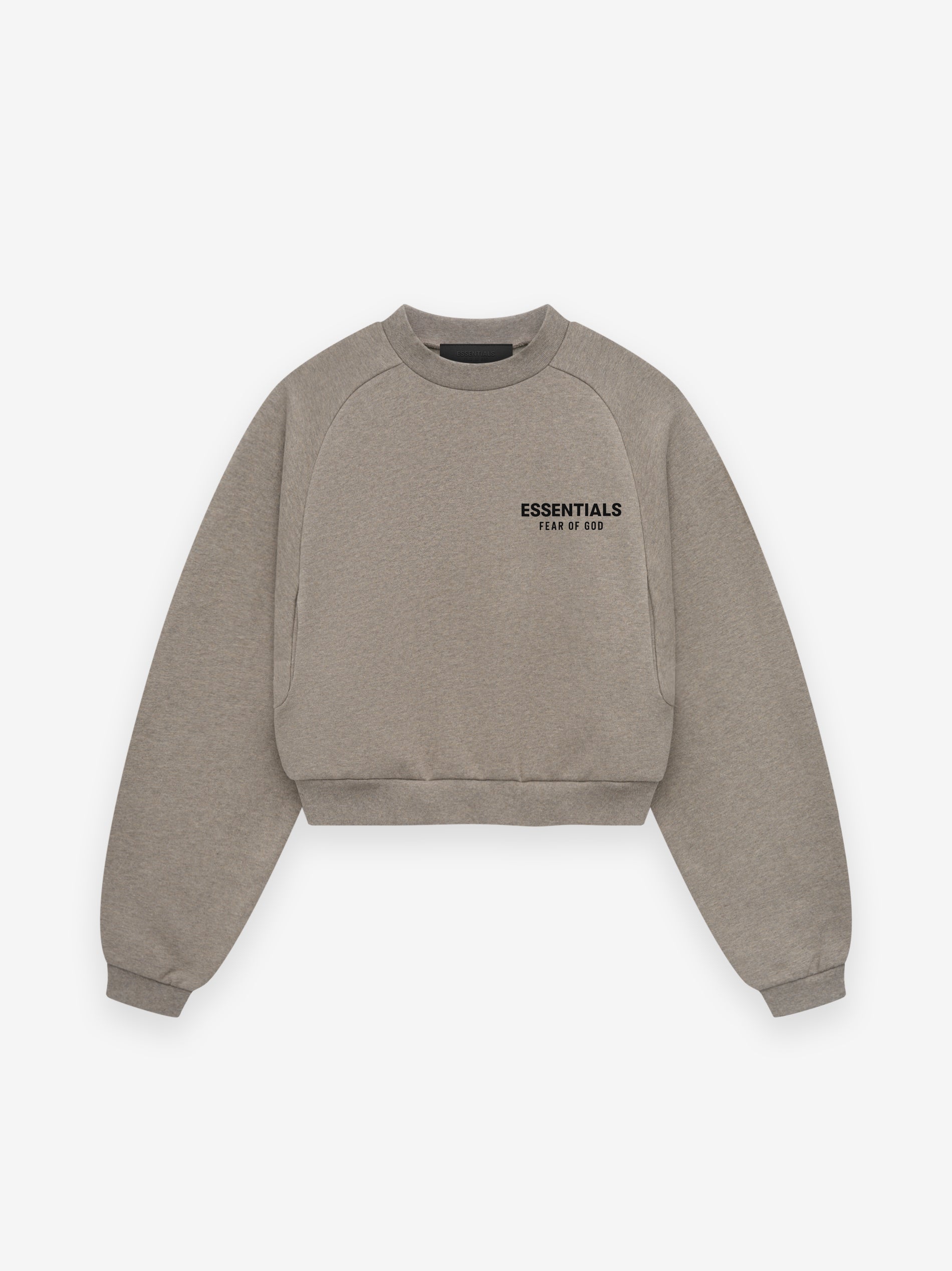 Women's Fleece Cropped Crewneck