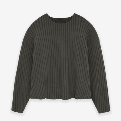 Raw Neck Sweater
