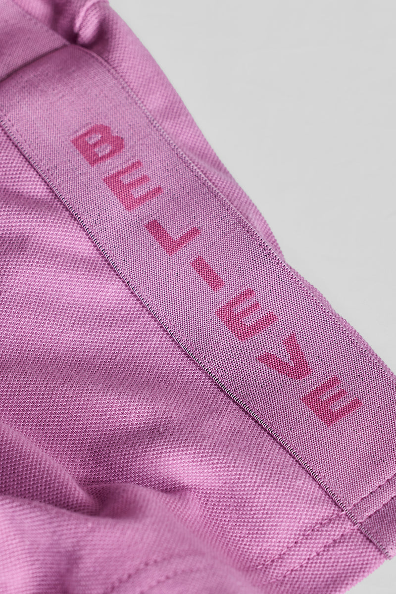 Believe Pink Polo T-Shirt