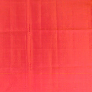Green soft silk saree with zari buttas, contrast border of peacocks & pallu of kathir,neli,mayil & butta enclosed checks