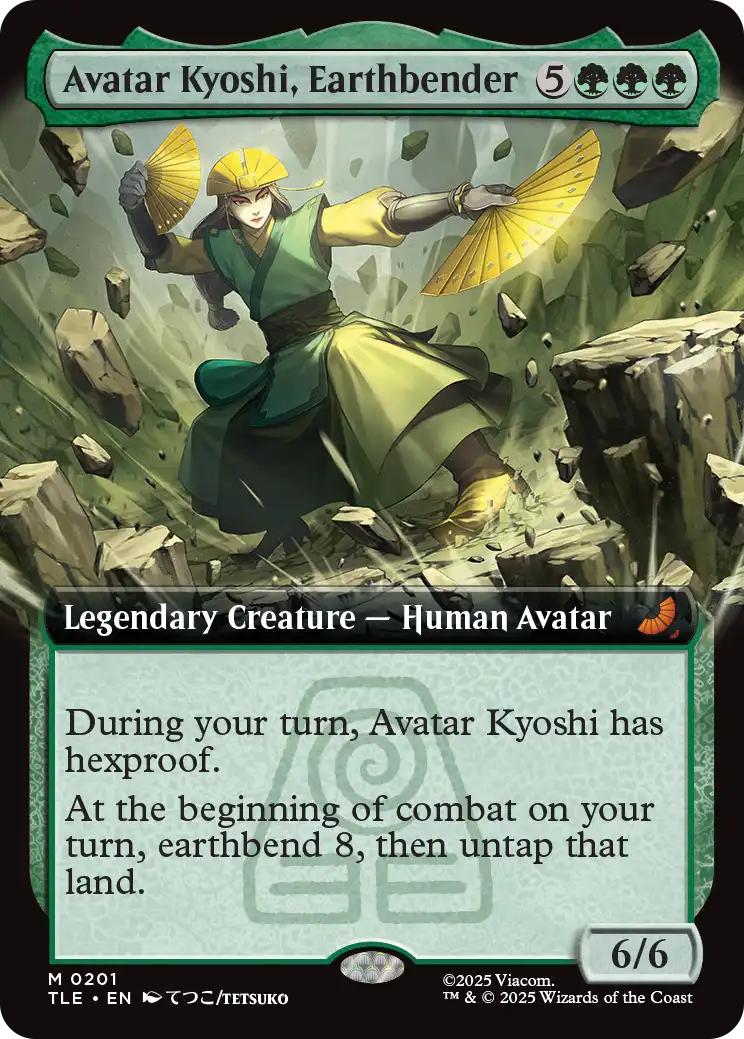 Avatar Kyoshi, Earthbender [201] [Extended Art] [Avatar: The Last Airbender Eternal] [Non-Foil]