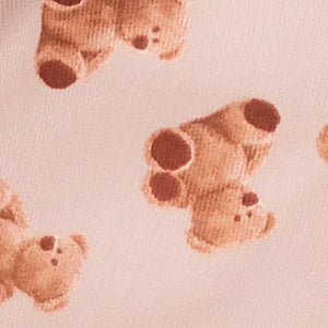 Plus Size Teddy Bear Print Pajama Cami Top and Shorts