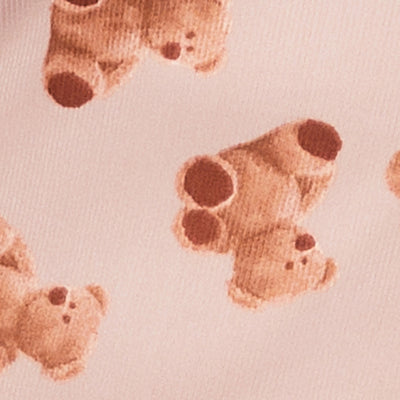 Plus Size Teddy Bear Print Pajama Cami Top and Shorts