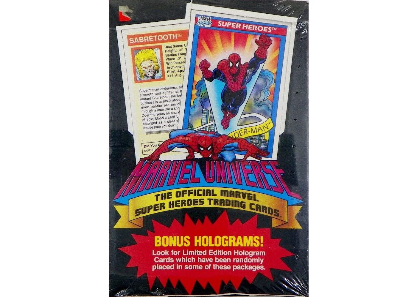 1990 Impel Marvel Universe Sealed Box