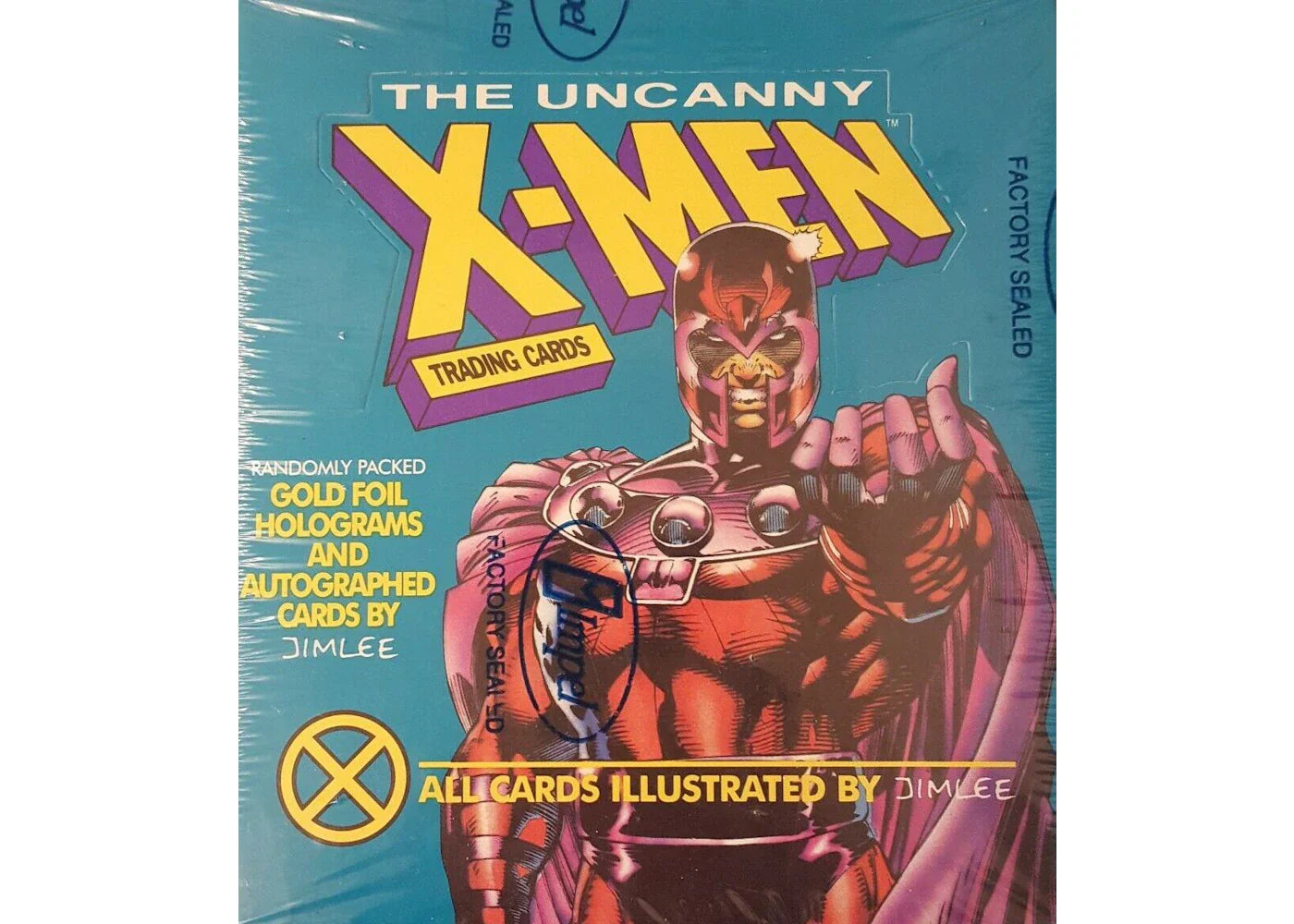 1992 Impel Marvel Uncanny X-Men Sealed Box Blue